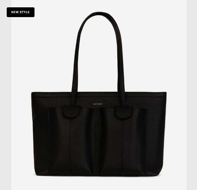 Matt & Nat Jos Purity Tote Bag | Black