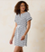 Tommy Bahama Jovanna Stripe Dress | White-Black Stripe