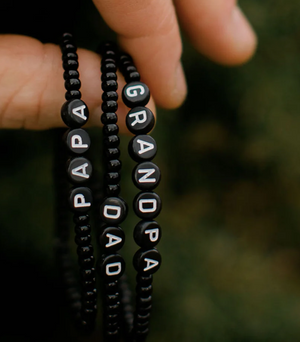 Made by Mira Grandpa Bracelet | Black