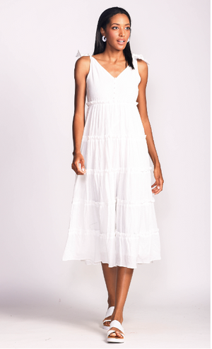 Pink Martini Rhoda Dress | White