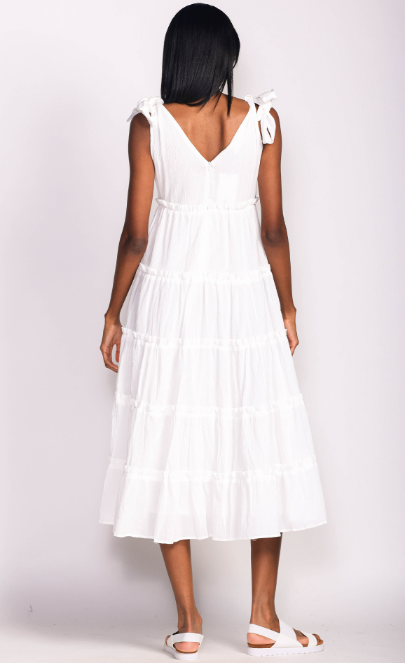 Pink Martini Rhoda Dress | White