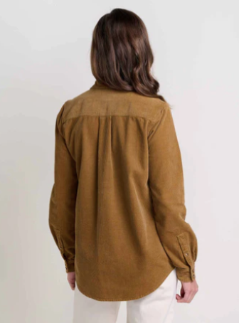 Toad & Co Scouter Cord Long Sleeve | Honey-Brown