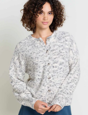 Toad & Co Twigtree Button Back Sweater | Natural