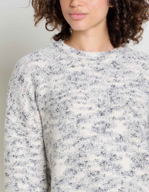 Toad & Co Twigtree Button Back Sweater | Natural