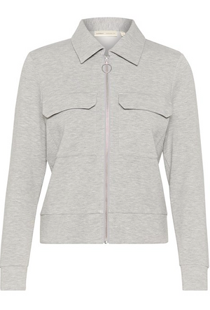 Inwear Beca IW Melange Cardigan | Granite