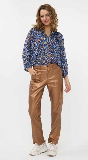 Esqualo Fancy Tape Mystery Estate Blouse | Multi