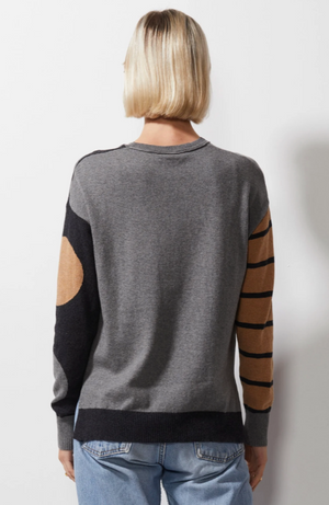 Zaket & Plover Spot On Stripes Sweater | Cloud