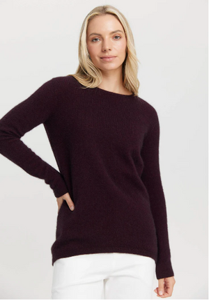 Untouched World Essence Sweater | Beetroot