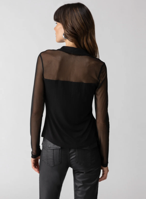 Sanctuary Take Me Away Top | Black