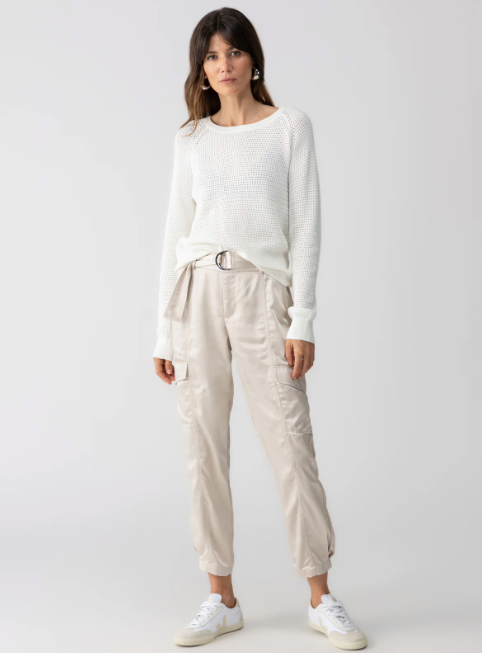 Sanctuary Classy Cargo Trouser | Toasted Marshmellow