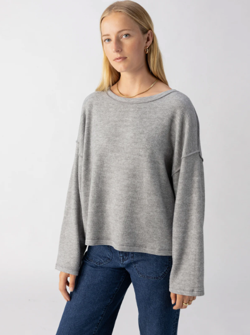 Sanctuary Change of Scenery Knit Sweater | Heather