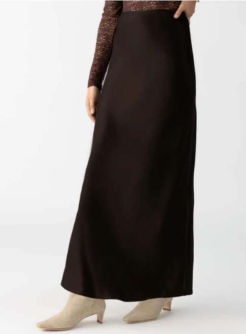 Sanctuary Everyday Maxi Skirt | Black + Brown