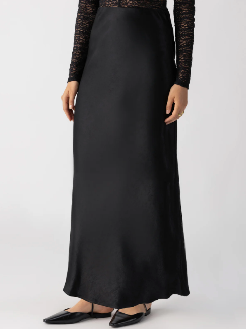 Sanctuary Everyday Maxi Skirt | Black + Brown