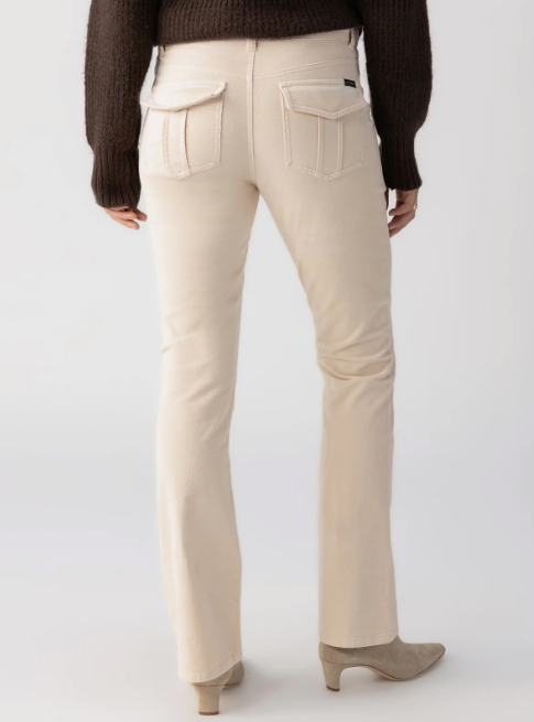 Sanctuary Corduroy Hayden Bootcut Pant | Almond