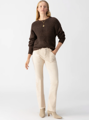 Sanctuary Corduroy Hayden Bootcut Pant | Almond