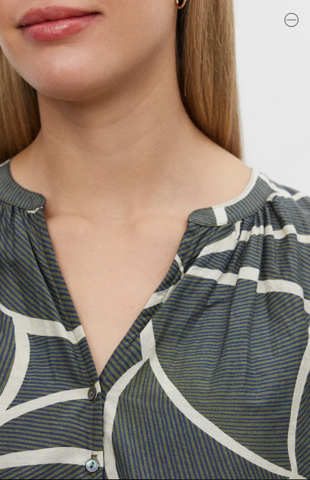 Velvet Betty Silk Cotton L/S Top | Airbrush