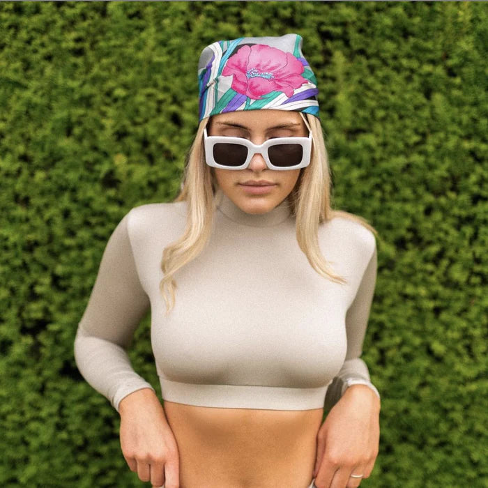 Shady Lady Mari Sunglasses | White