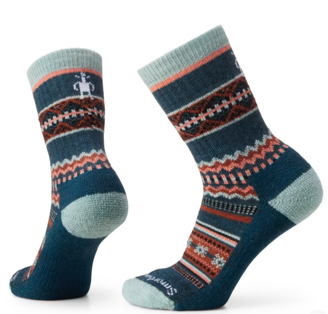 Smartwool Everyday Snowed In Crew Socks | Blue