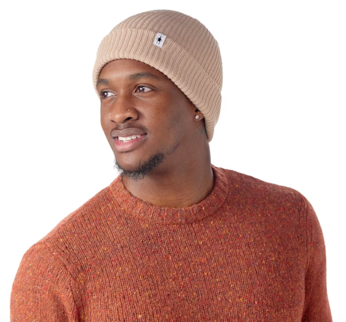 Smartwool Beanie | Toffee + Pink