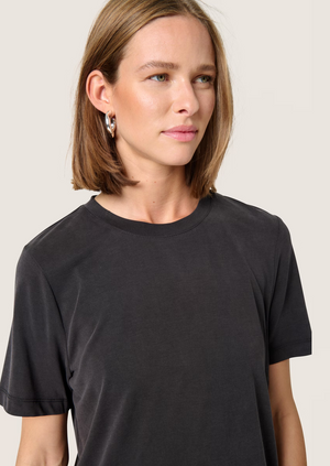 Soaked SLColumbine Loose Fit Tee | Black