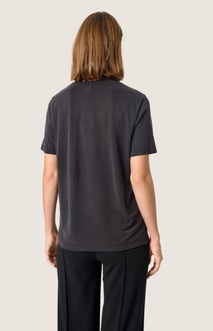 Soaked SLColumbine Loose Fit Tee | Black