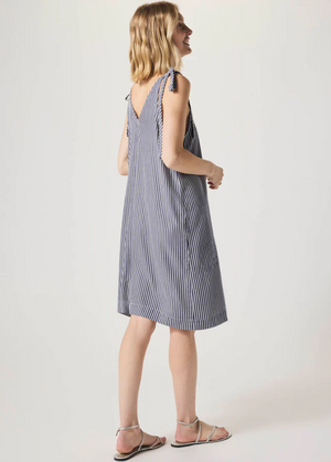 Splendid Halston Stripe Dress | Navy + White Seaport