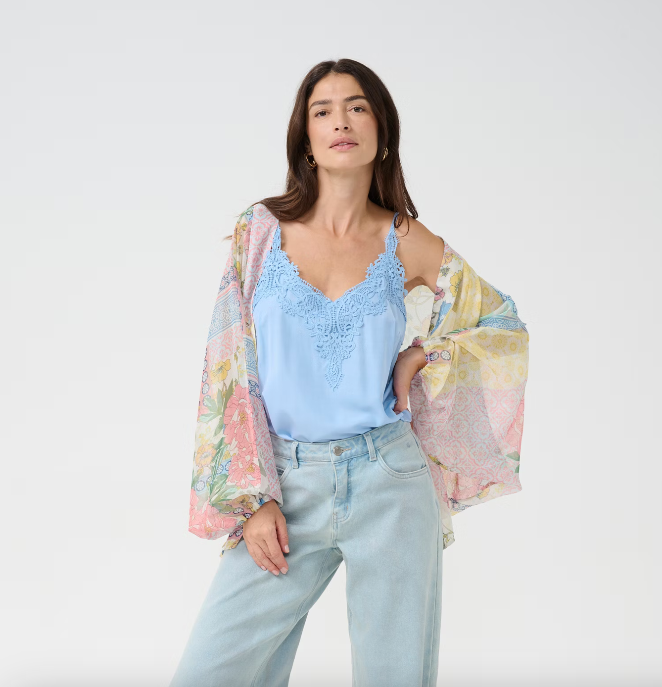 Cream Daze Kimono