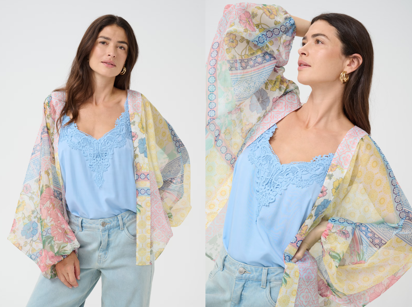 Cream Daze Kimono