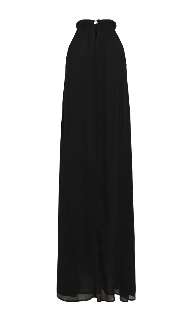 Cream Emery Long Dress | Black