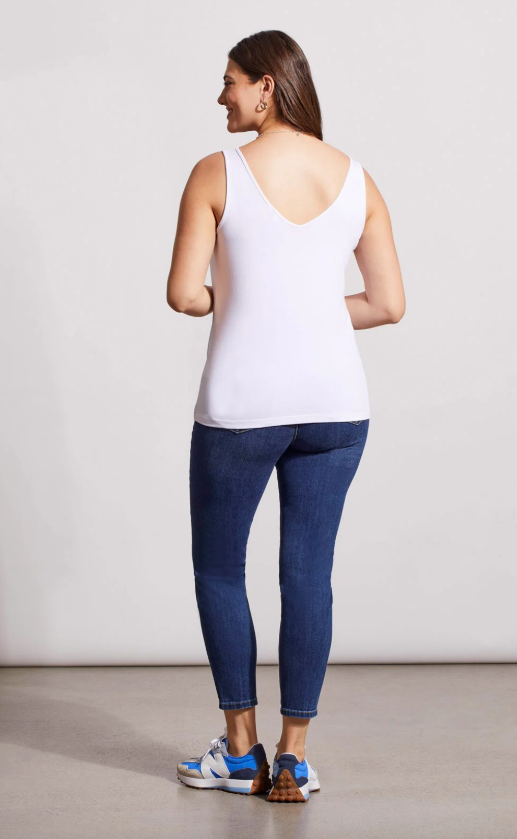 Tribal Wear 2 Ways Cami | Black + Deep Sea + Teaberry + White