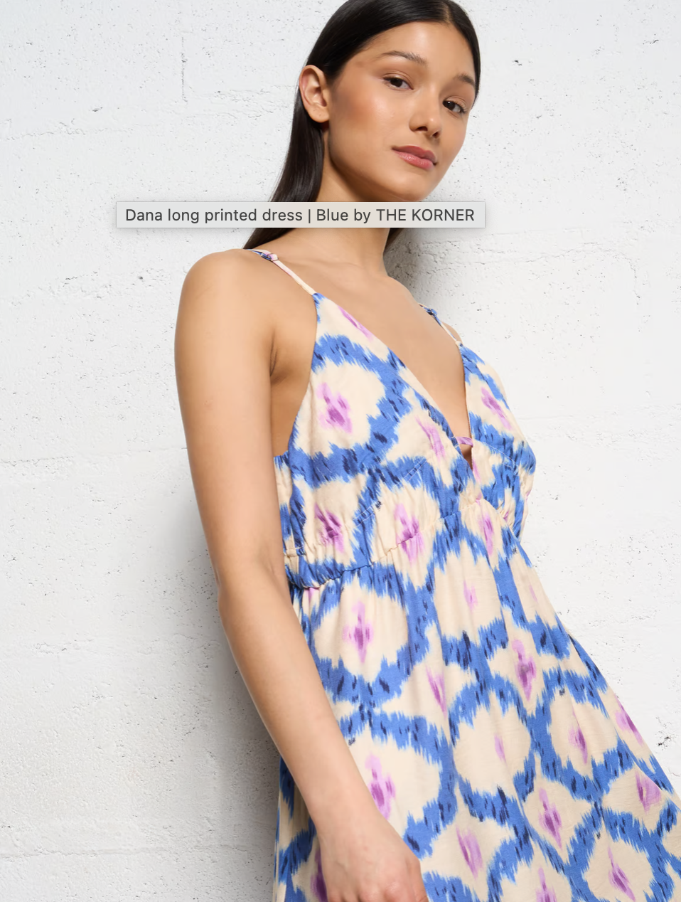 The Korner Dress | Blue