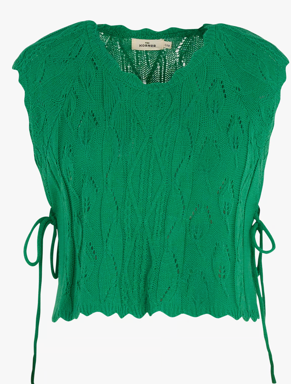 The Korner Knit Top | Green