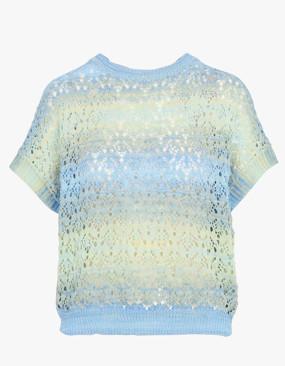 The Korner Knit Top | Blue