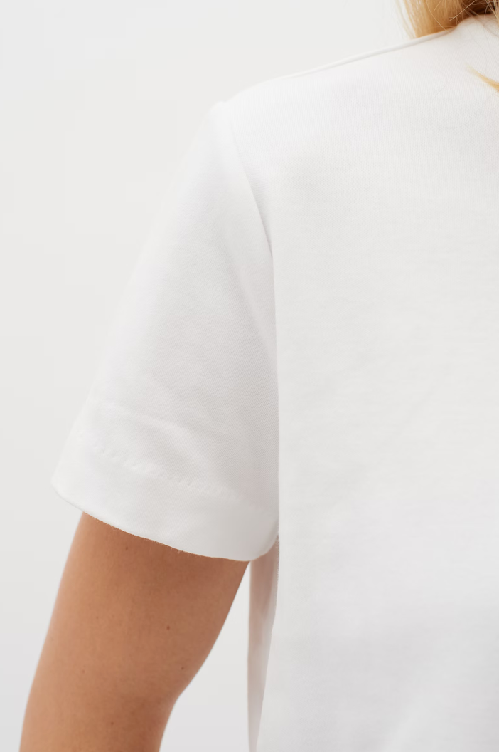 InWear Luke 100% Cotton Base Tee  | Black + White