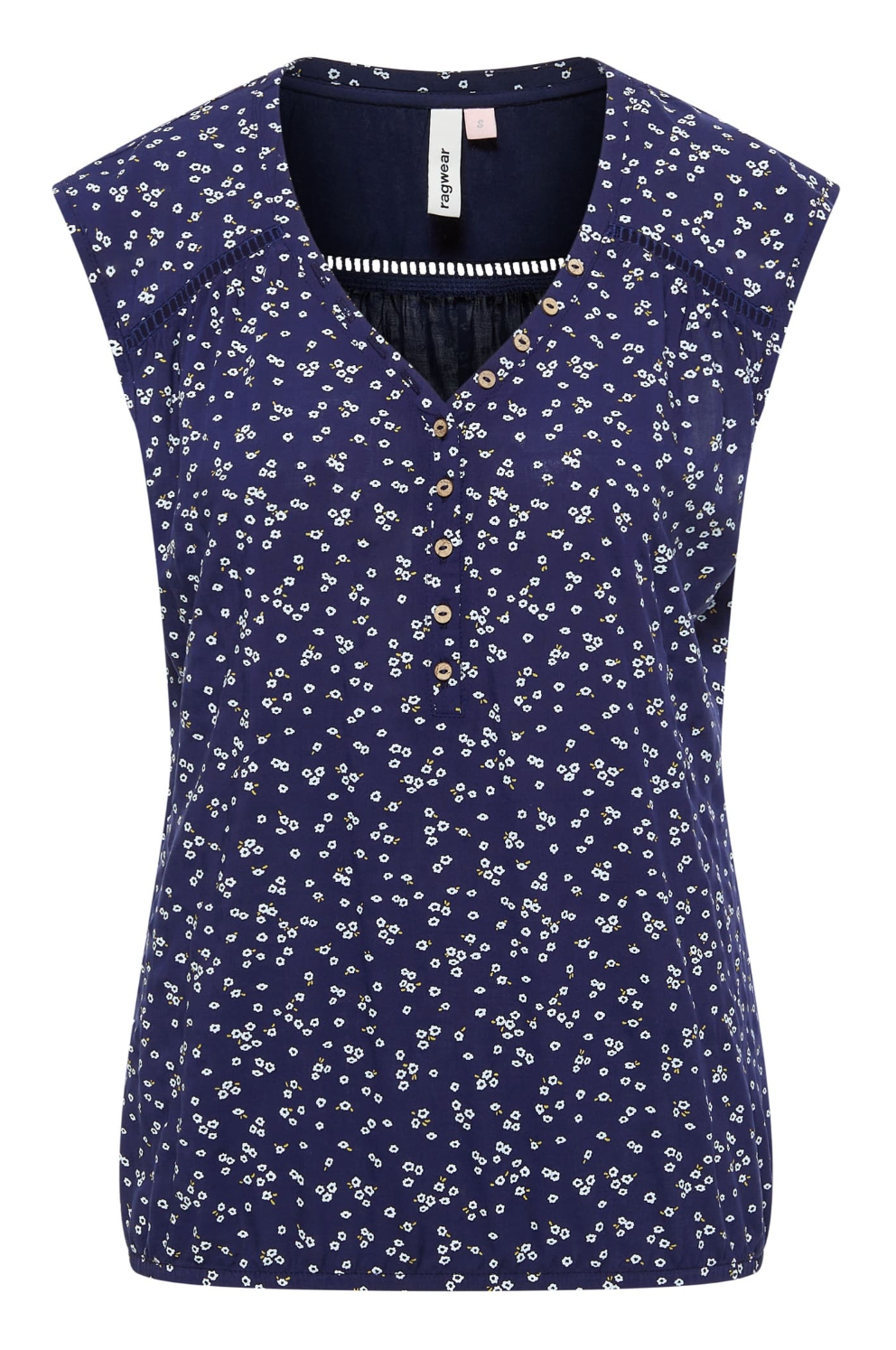 Ragwear Saltty Top | Coral + Midnight