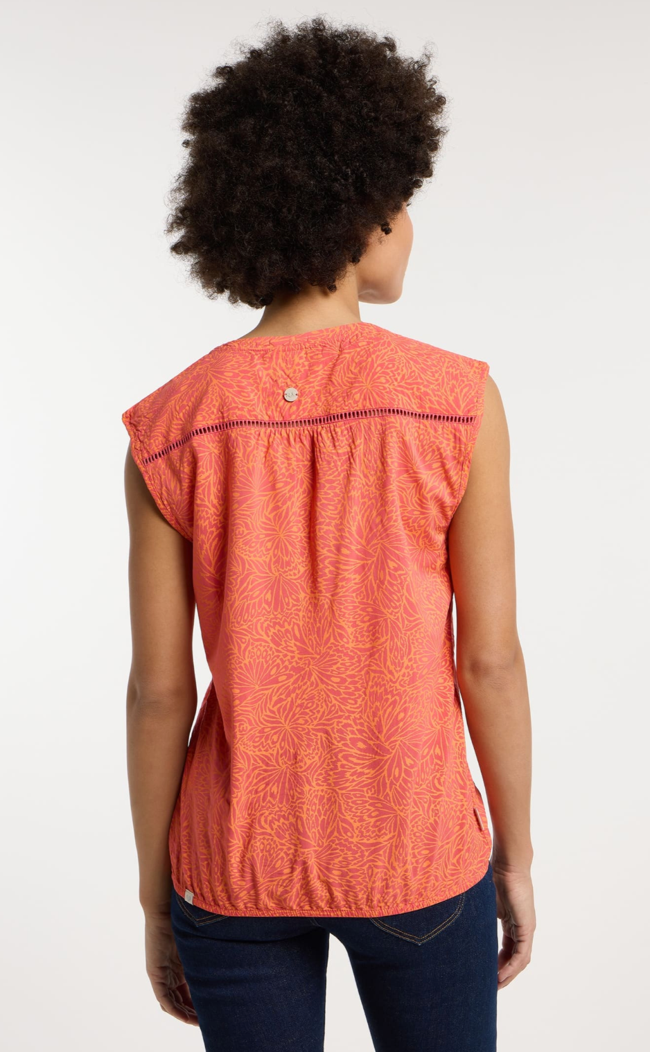 Ragwear Saltty Top | Coral + Midnight