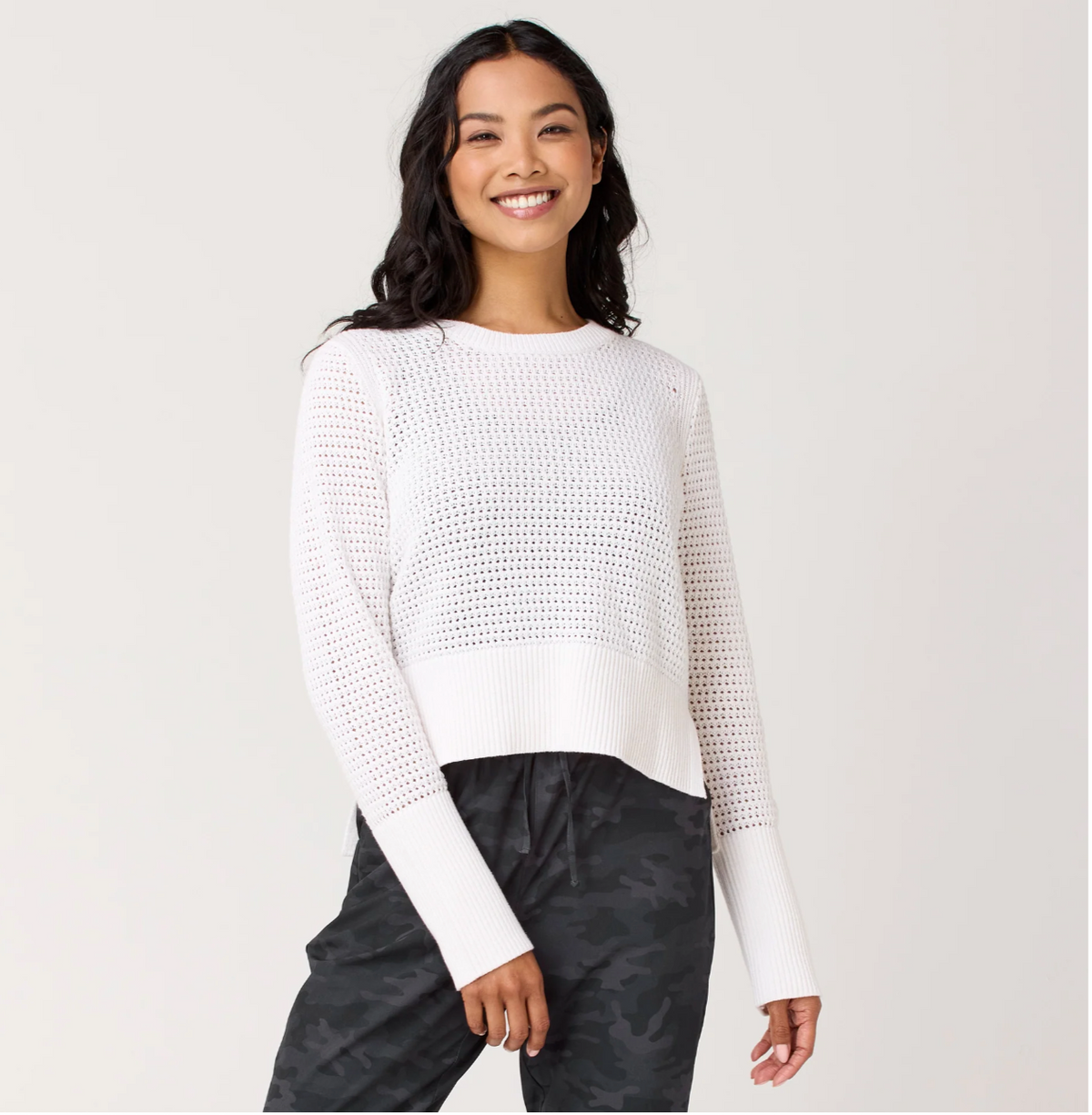 Krimson Klover Ace Sweater | Indigo + White