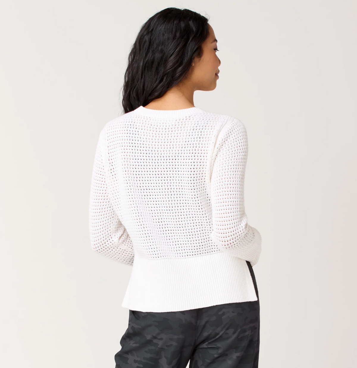 Krimson Klover Ace Sweater | Indigo + White