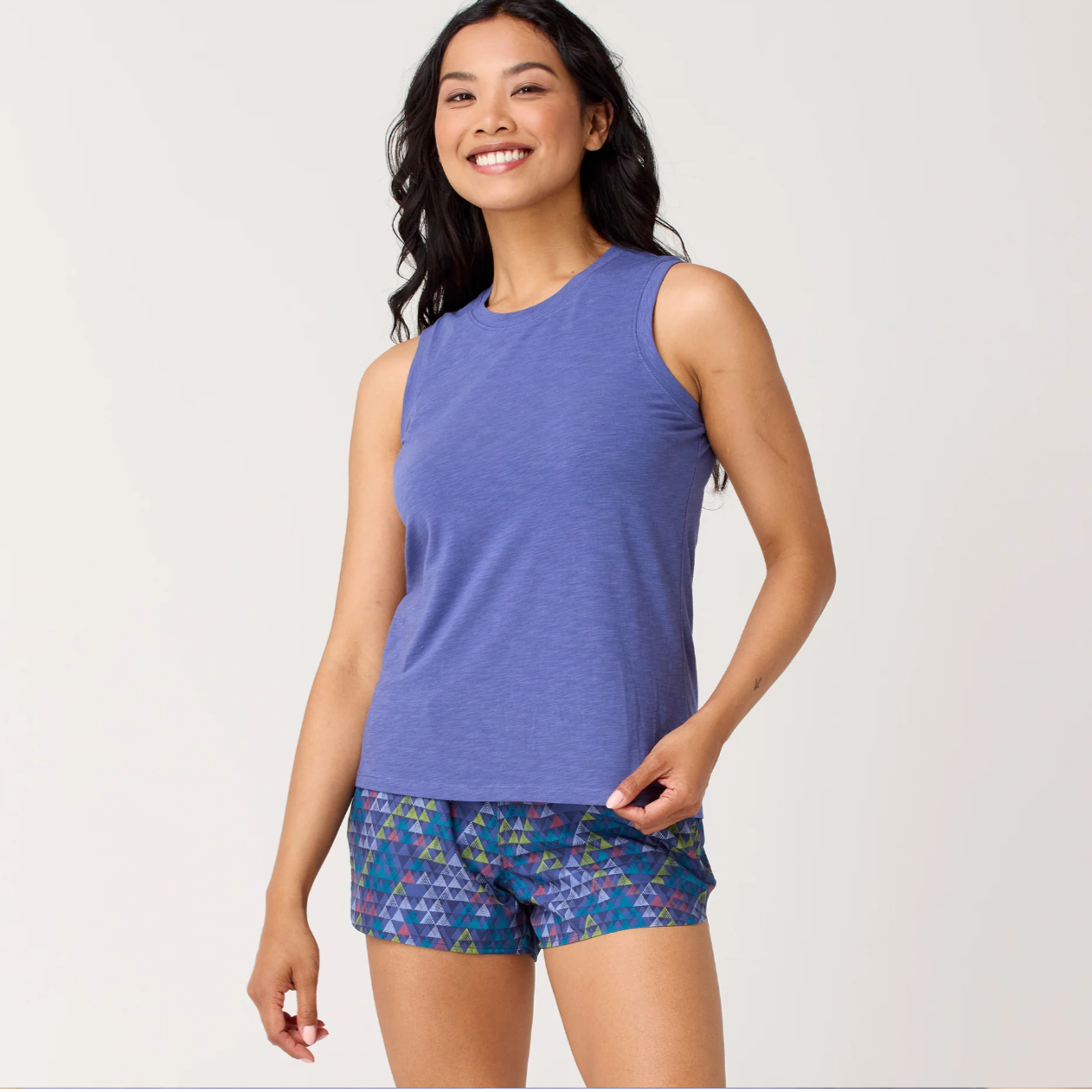 Krimson Klover Cora Tank | Dusk + White