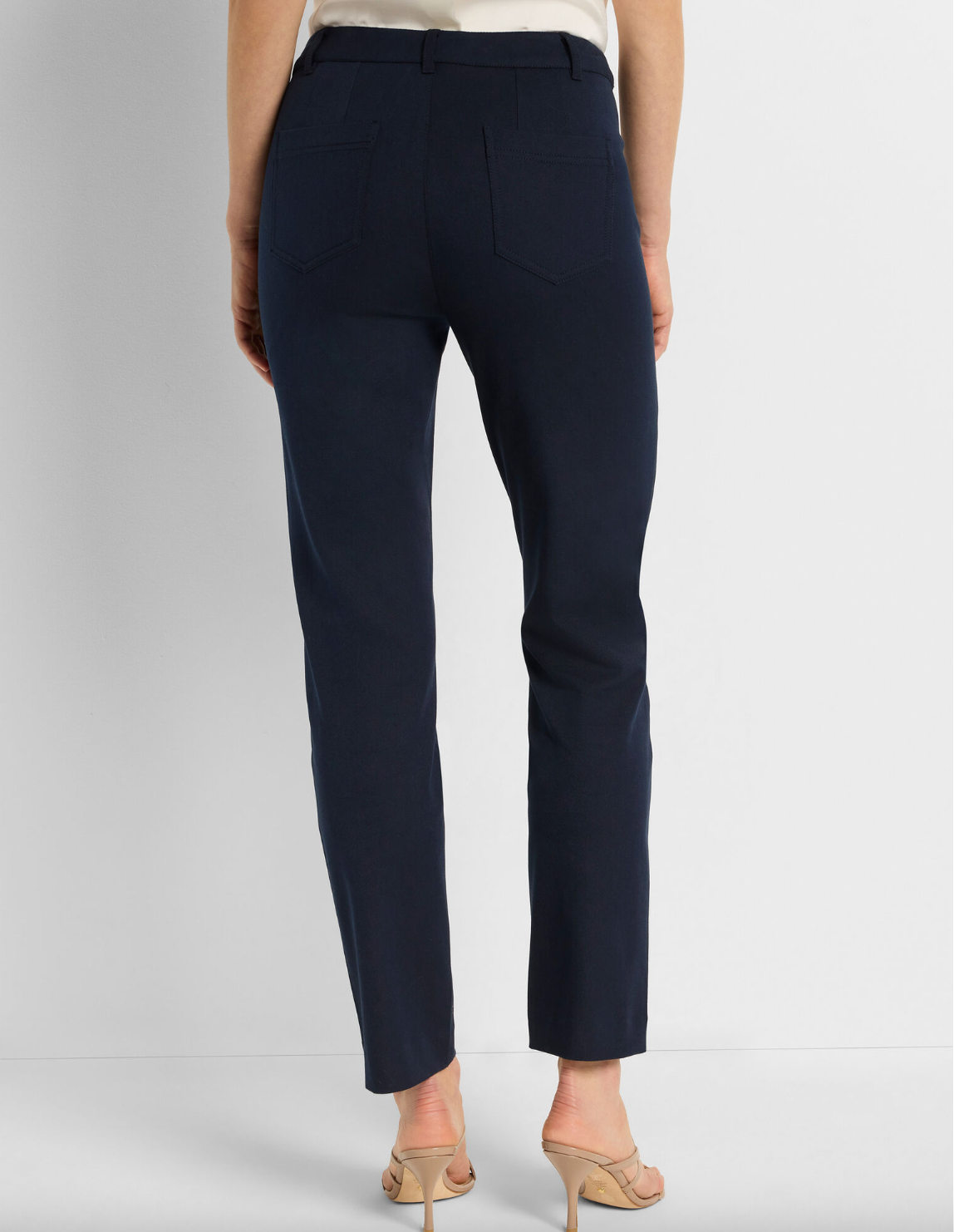 Nic & Zoe 28" Cotton Bi-Stretch Copley Straight Pant | Indigo