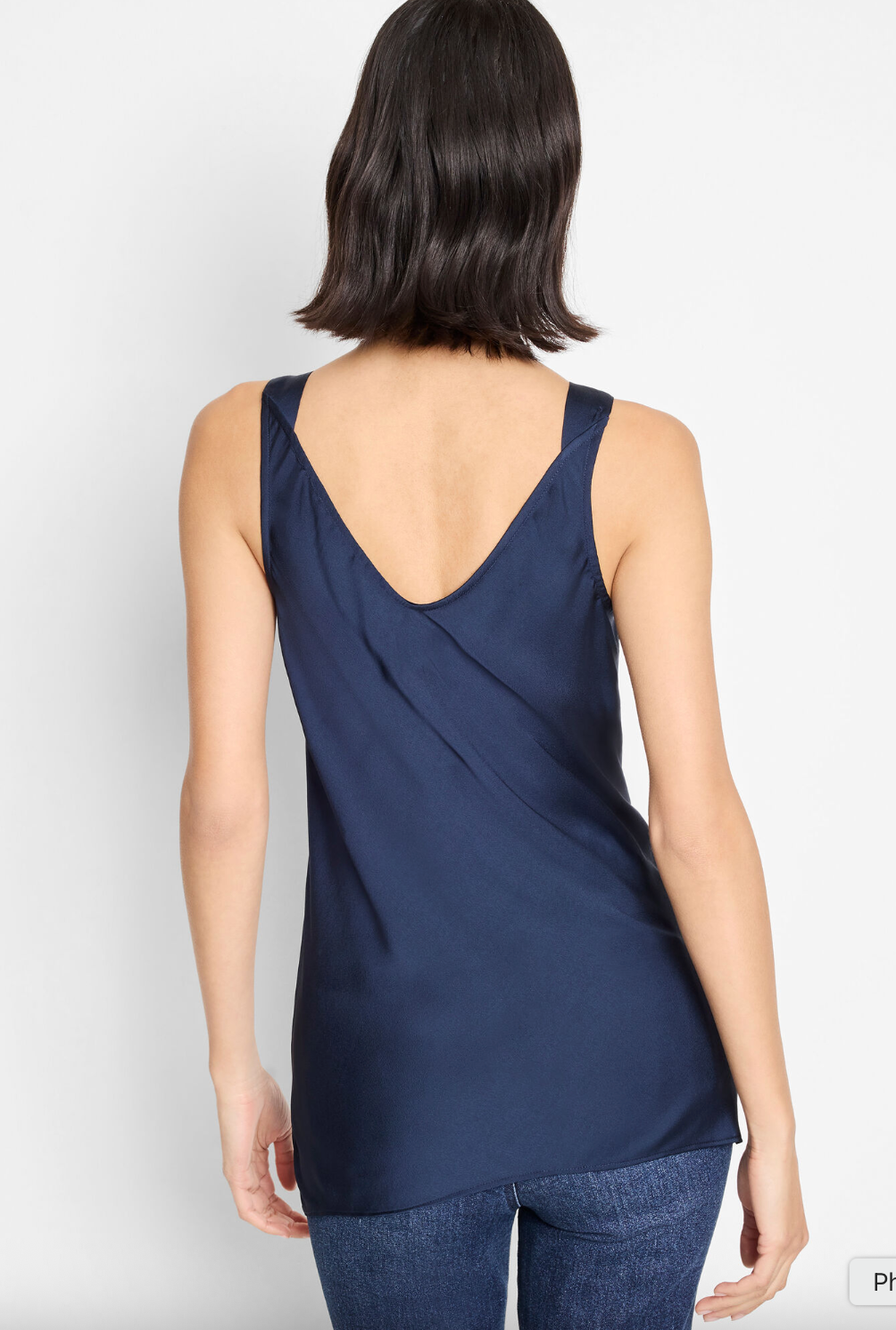 Nic & Zoe Lace Cami Tank | Indigo