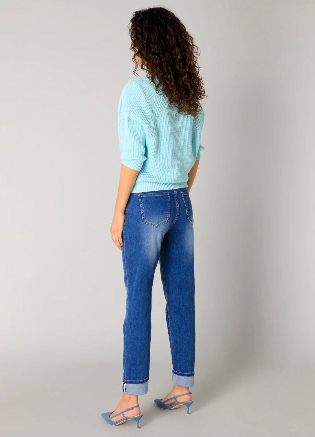 Yest Rivka Cardigan | Pastel Blue