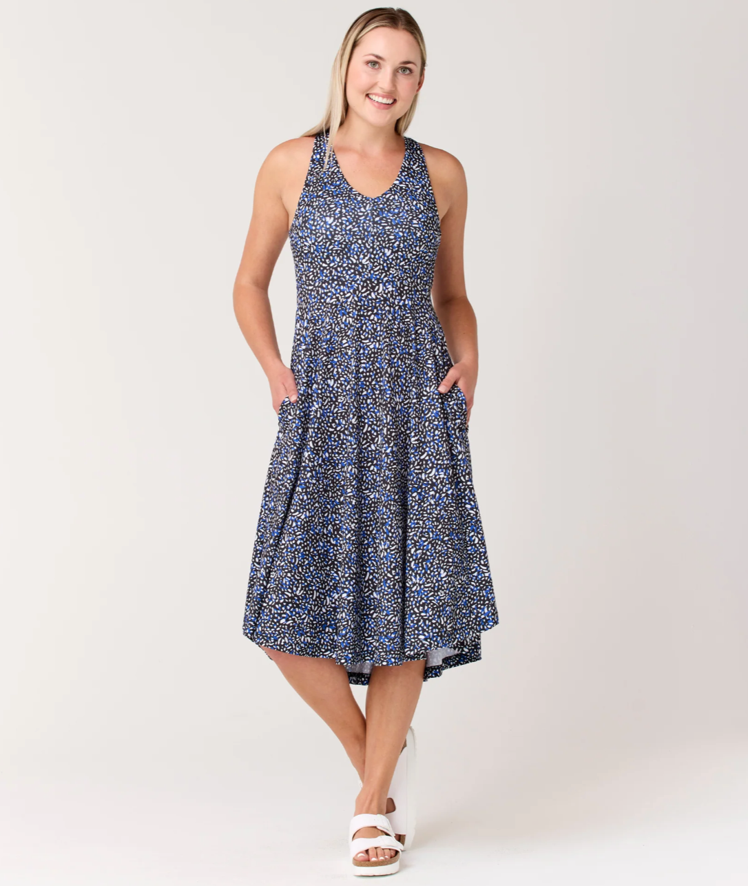 Krimson Klover Piper Petal Dress | Dusk + Indigo + Petal