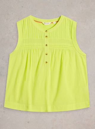 White Stuff IIsla Mix Top | Yellow