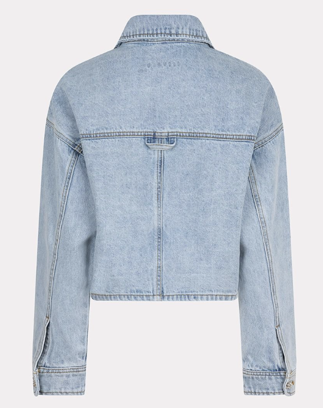 Esqualo Oversized Denim Jacket | Blue
