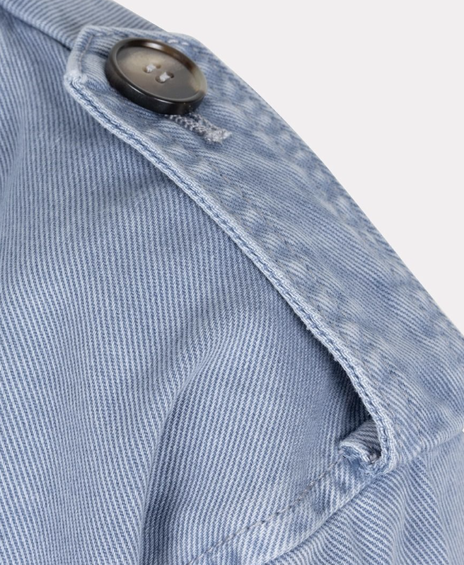 Esqualo Studded Jean Jacket | Blue