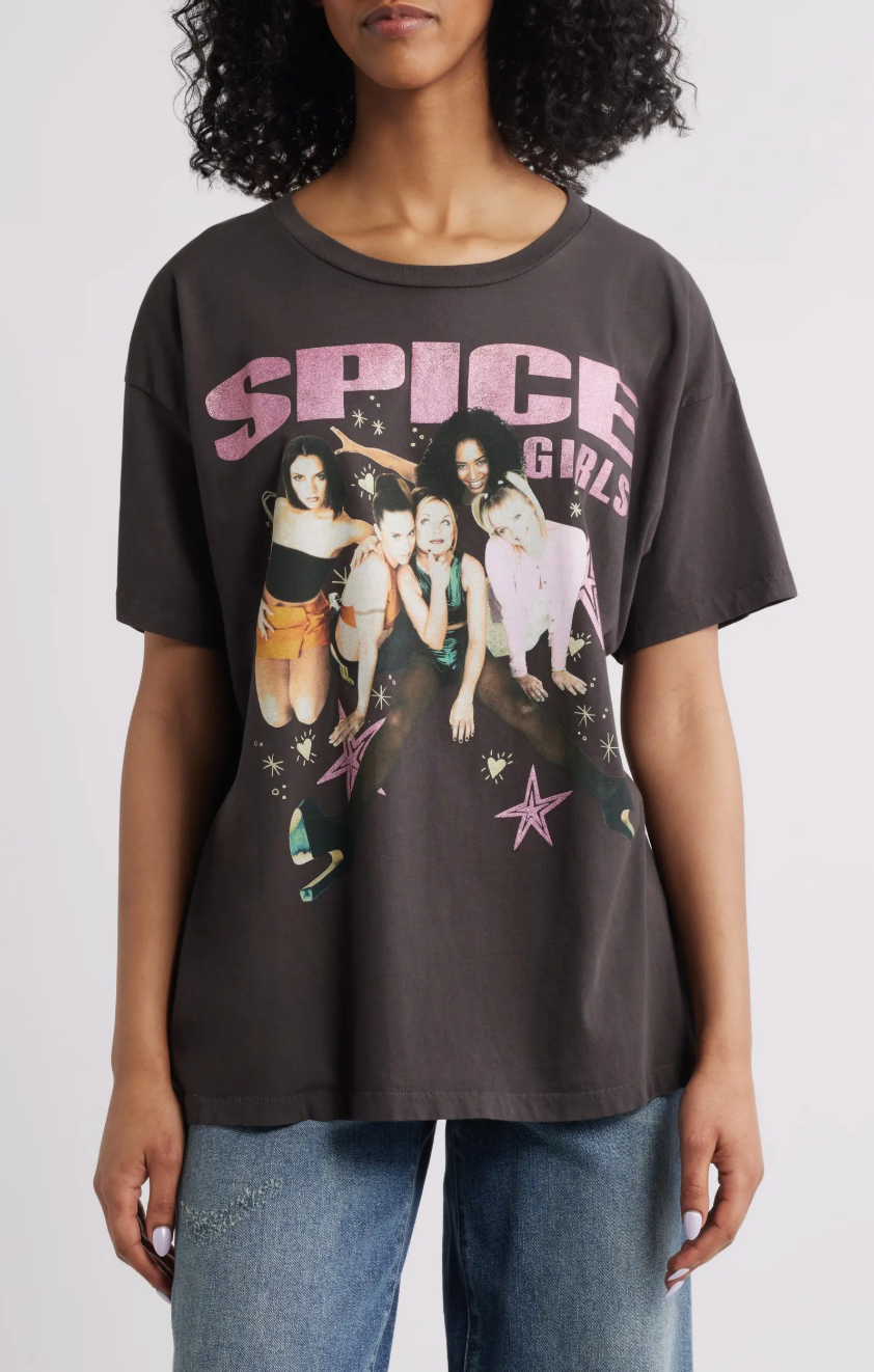 Daydreamer Spice Girls T-shirt | Black