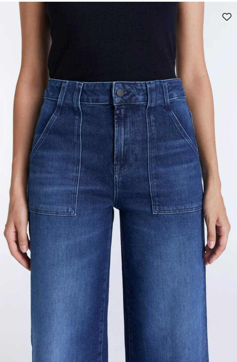 Cup of Joe Lulu Wide Leg Trouser | Aqua + Black + Dark Blue + Khaki + Sand