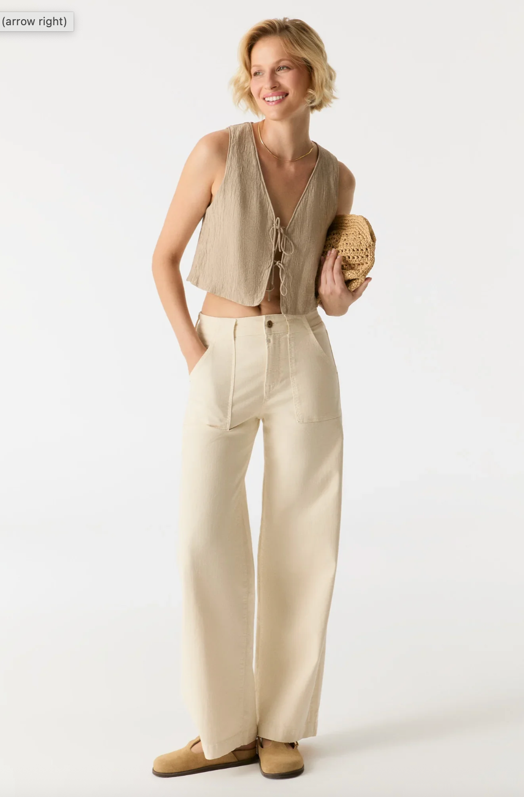 Cup of Joe Lulu Wide Leg Trouser | Aqua + Black + Dark Blue + Khaki + Sand