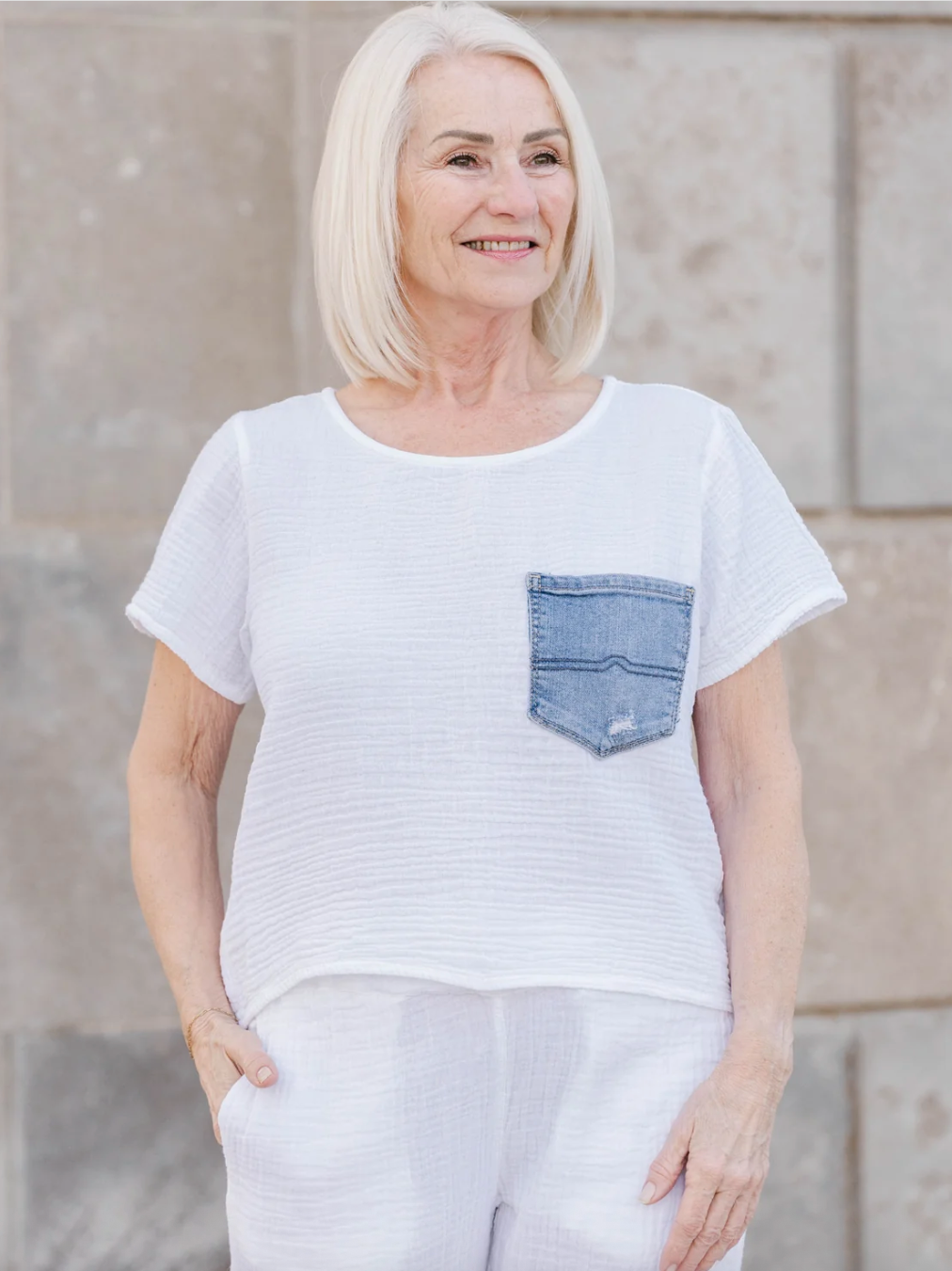 Shannon Passero Aletta Top | Navy